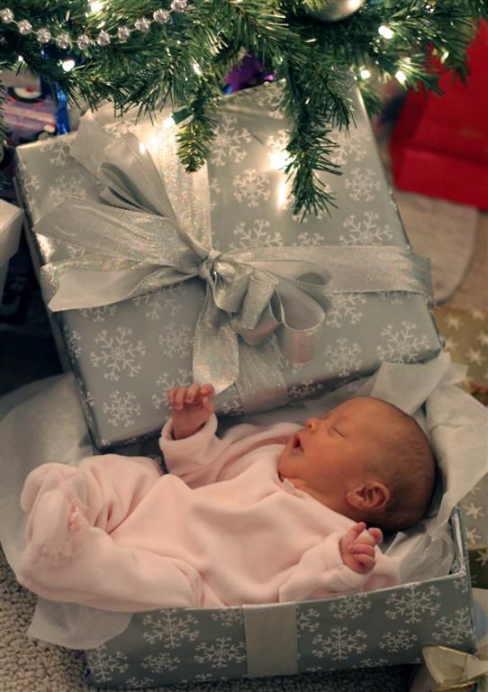 christmas baby announcements